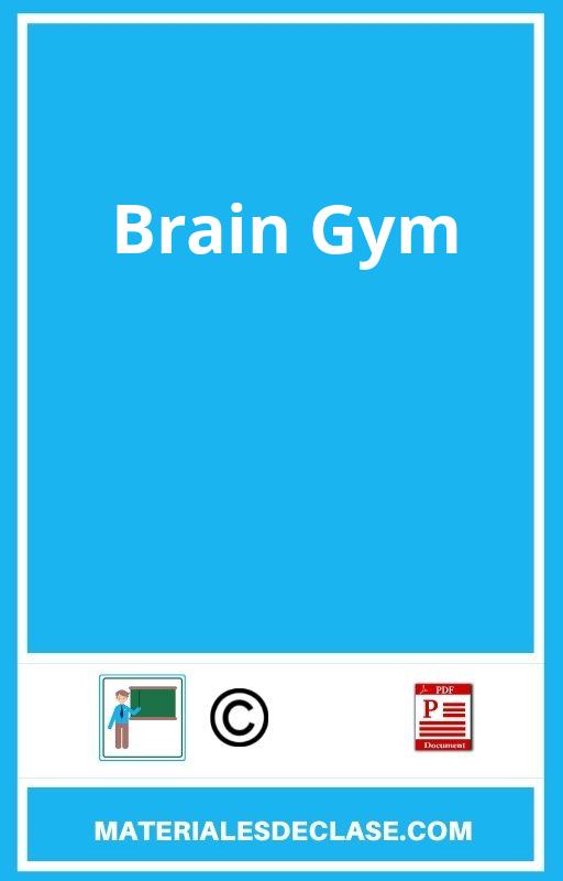 Brain Gym Pdf