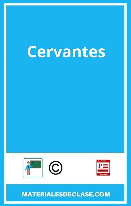 Cervantes Pdf
