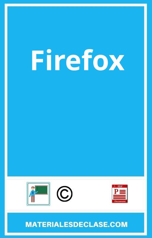 Firefox Pdf
