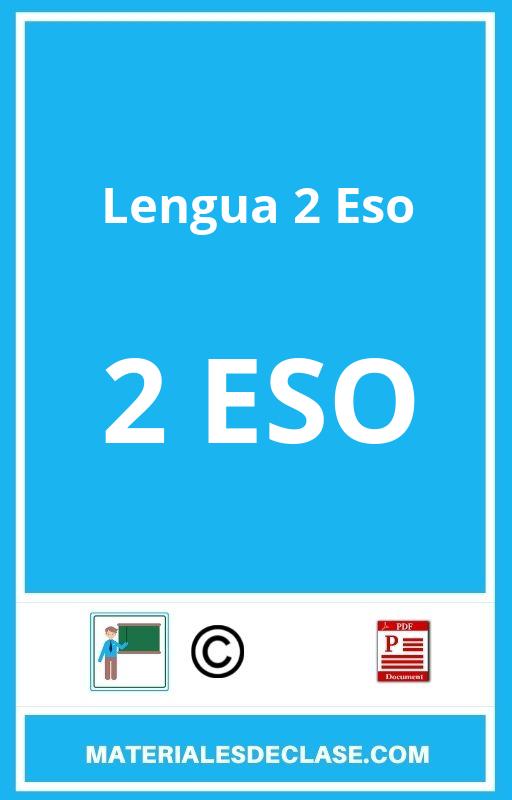 Lengua 2 Eso Pdf