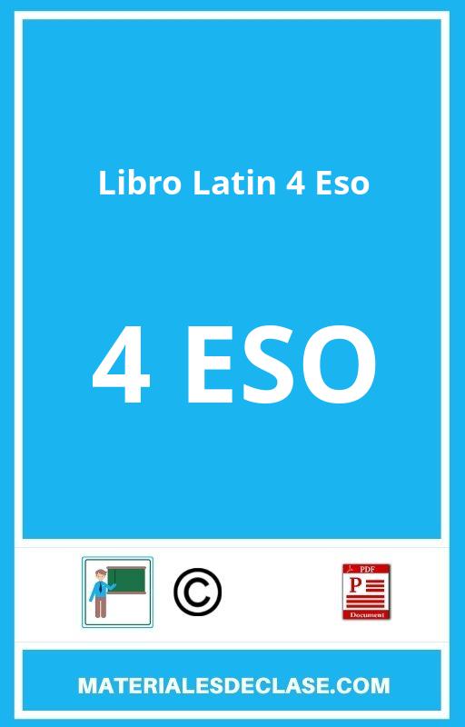 Libro Latin 4 Eso Pdf