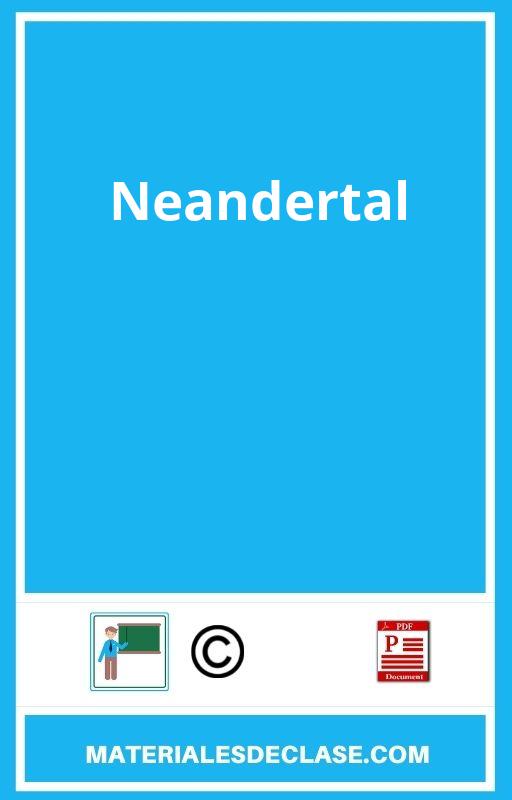Neandertal Pdf