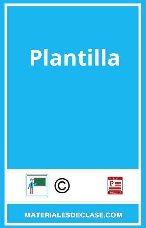 Plantilla Pdf