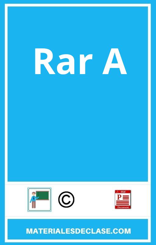 Rar A Pdf